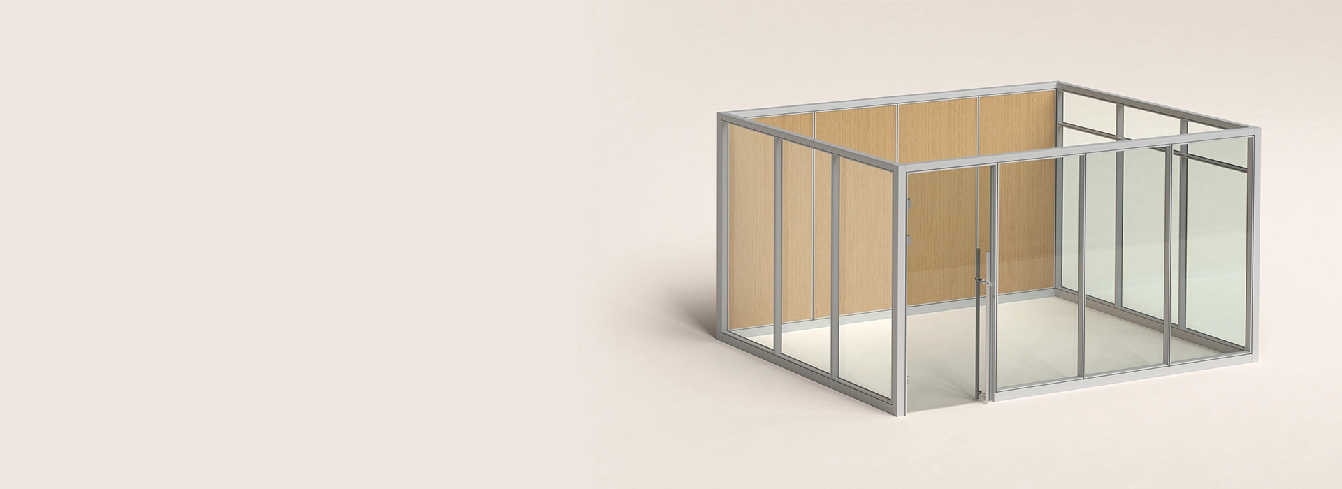 HK85 Glass Partition Wall