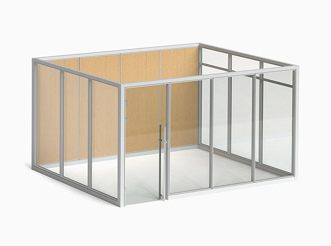 HK85 Glass Partition Wall