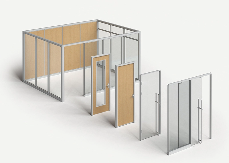 HK85 Glass Partition Wall
