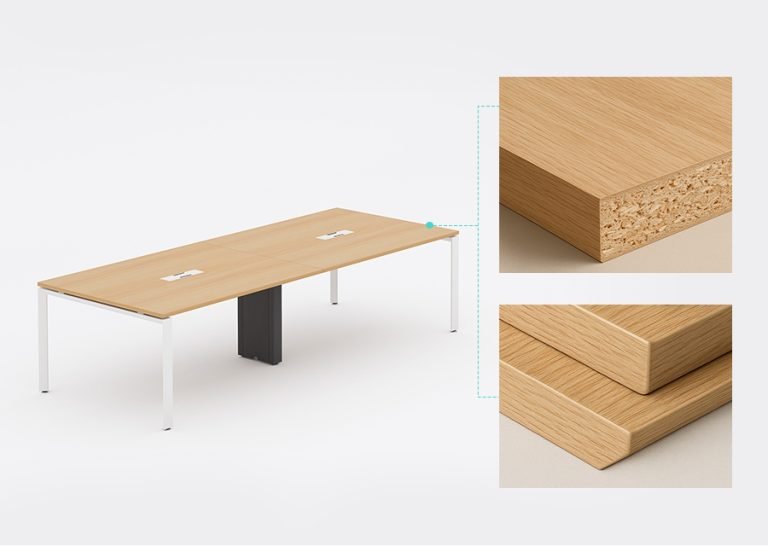 Steel Frame Conference Table | SLD Tech-Ready Design