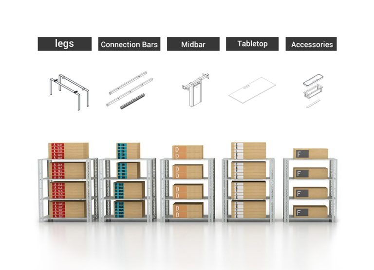Steel Frame Conference Table | SLD Tech-Ready Design