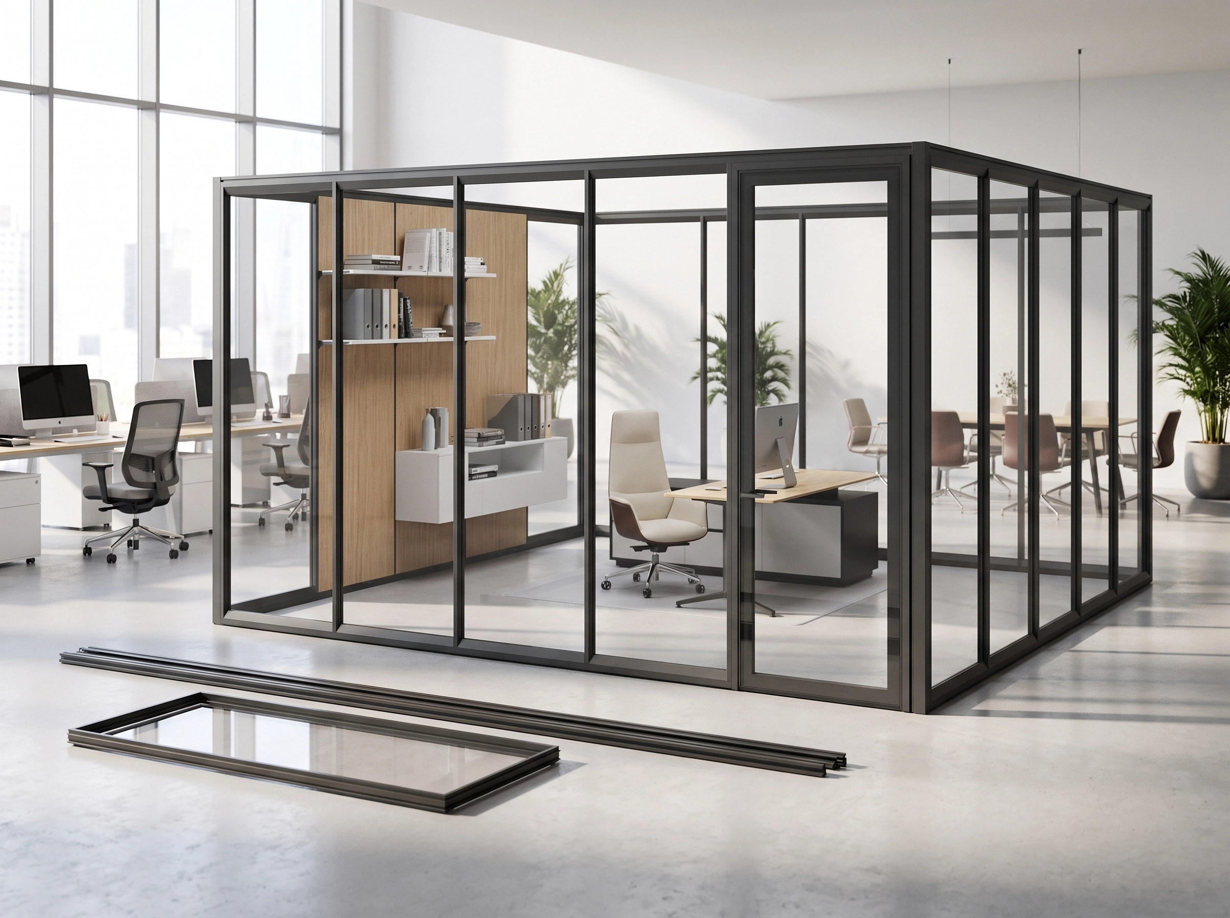 Glass Partition Walls_Block_detail_2