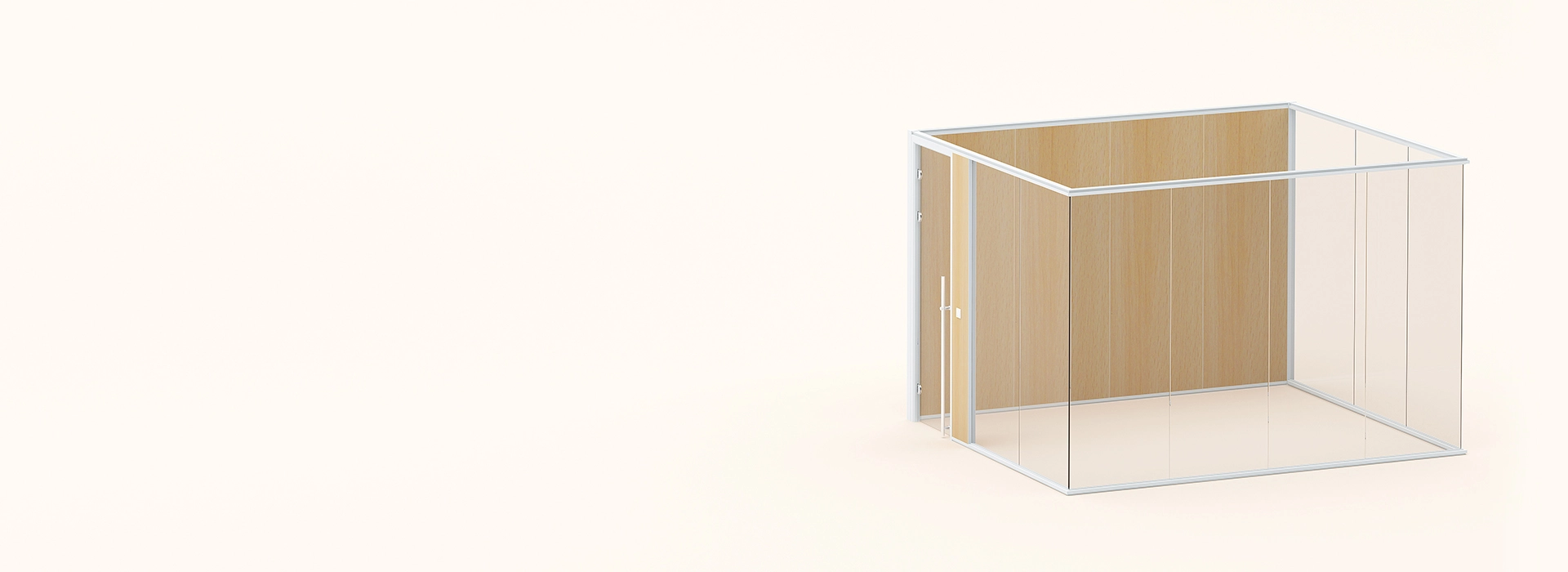 HK55S Glass Partition Wall