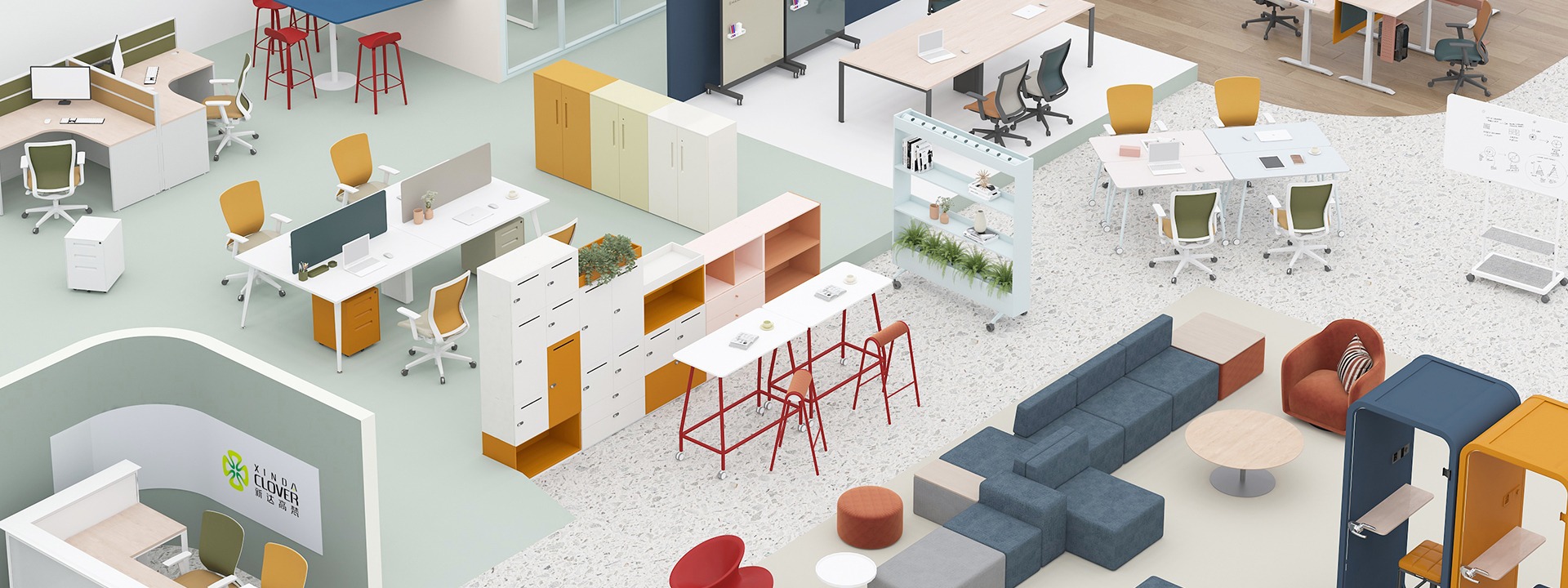 Modular Office Workspaces Modular Office Furniture: Custom Solutions for Industry Workspaces