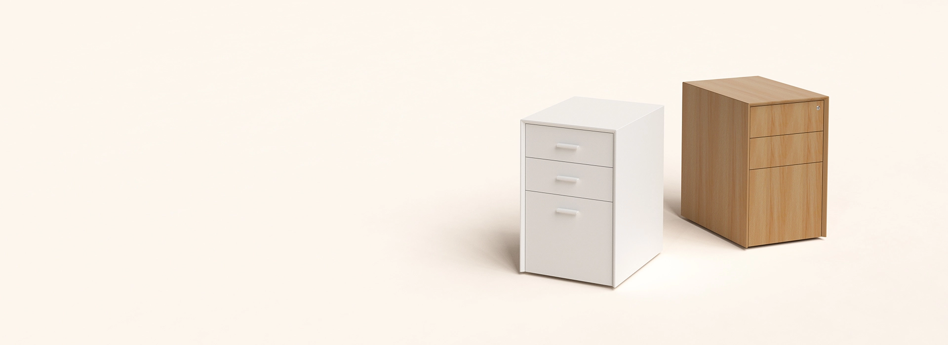 Bevel Edge Wooden Pedestal