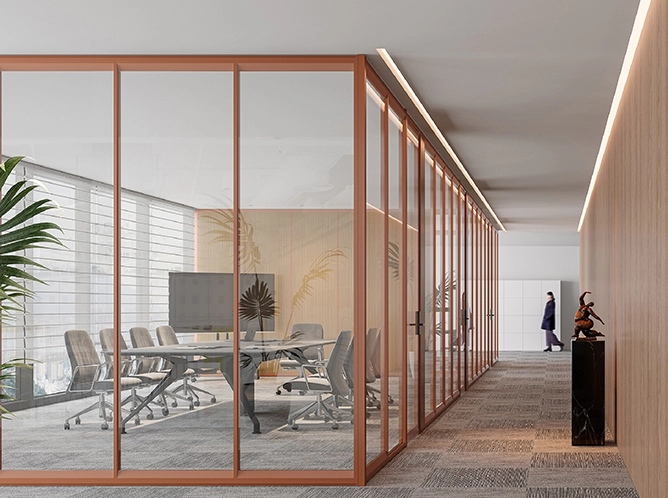 Block Glass Partition Wall