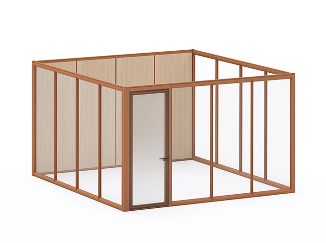 Block Glass Partition Wall