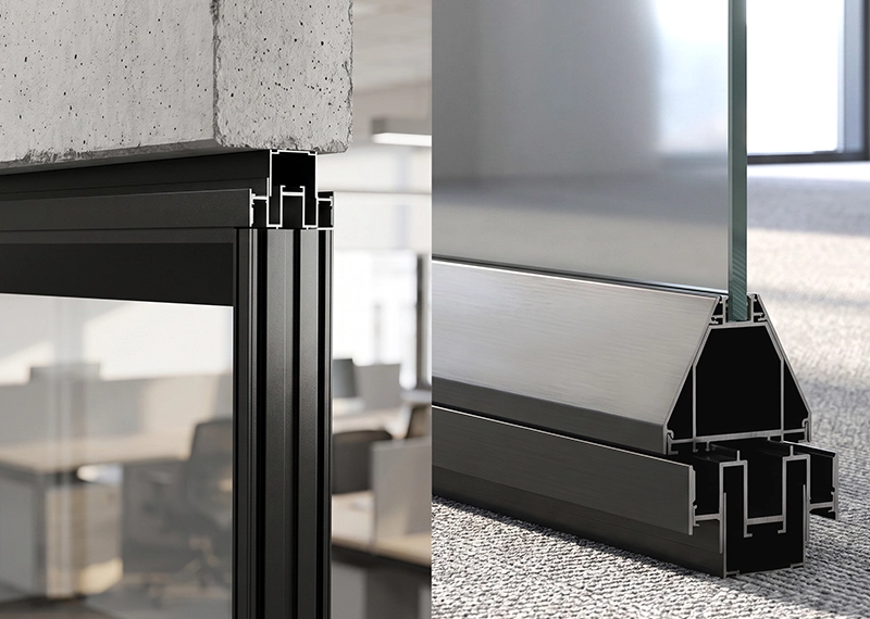 Block Glass Partition Wall