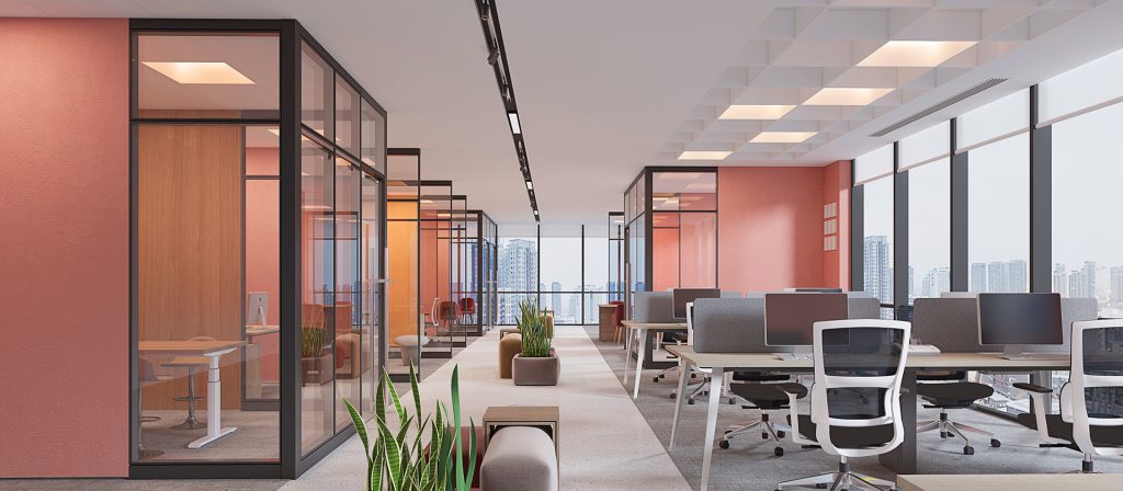Glass Partition Wall