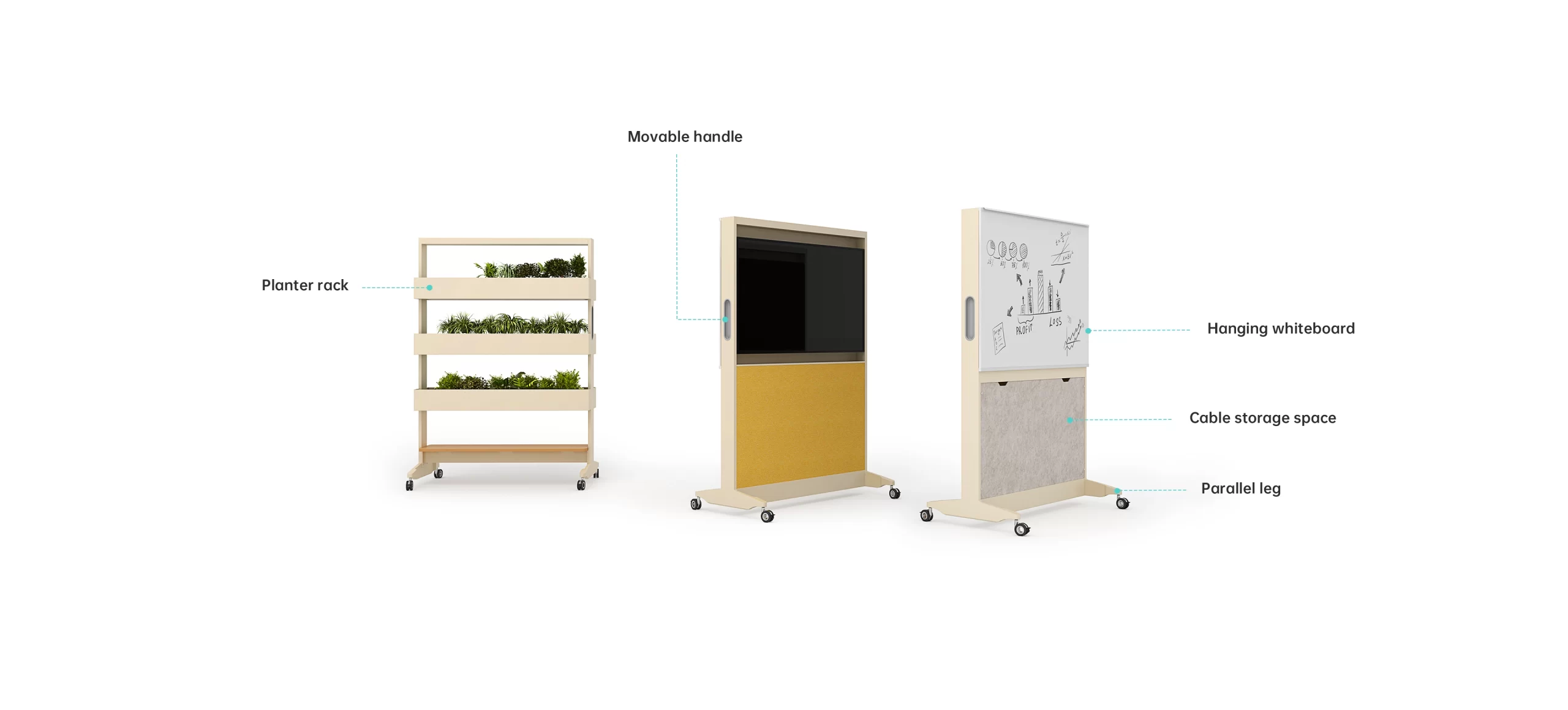Movable partition_FLEX_detail_2