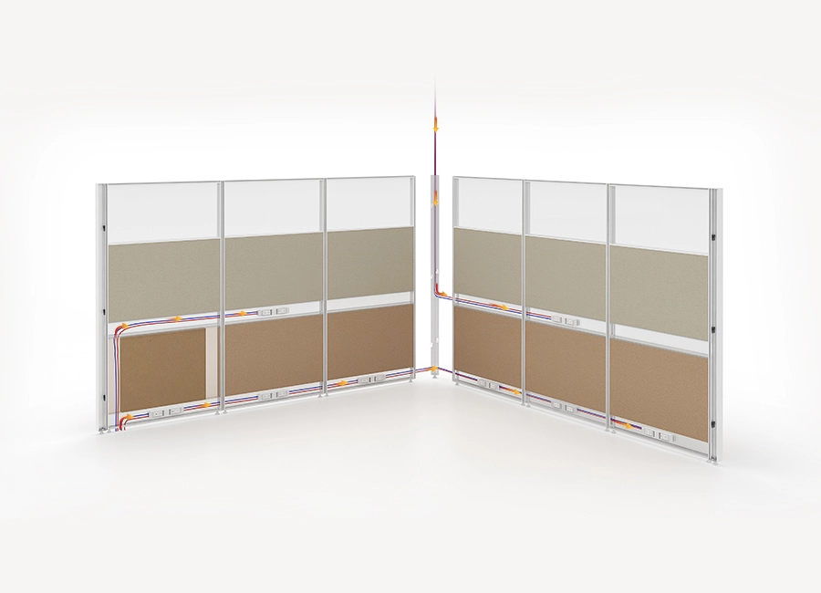 Office cubicle workstation_E6_detail_9