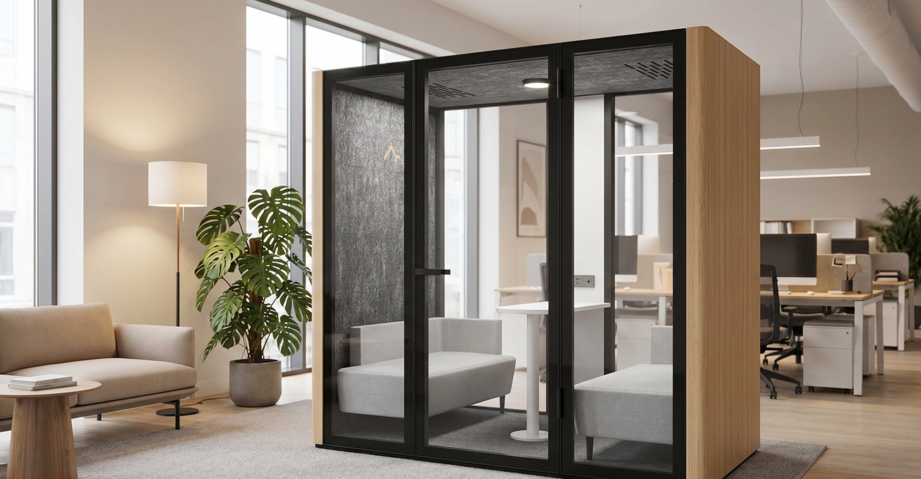 soundproof office pod